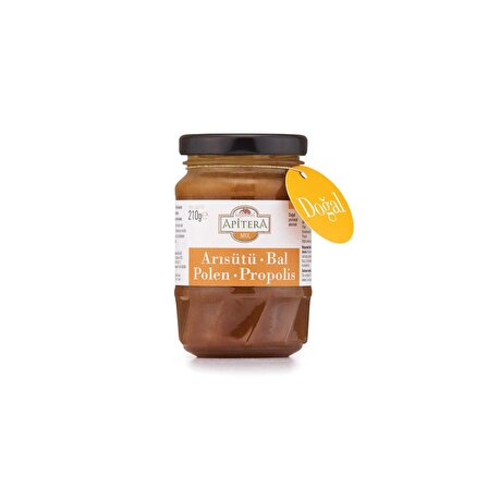 Apitera Mix Portakallı (Arısütü-Bal-Polen-Propolis) 210 g
