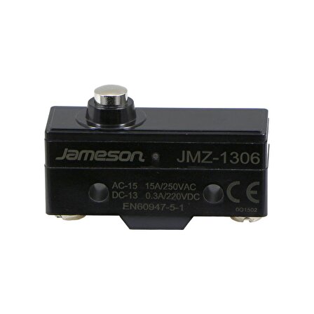 JAMESON Kalın Uzun Pimli 15A 1No+1Nc Mikro Switch