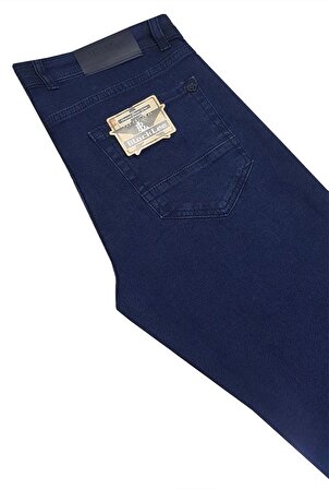 Black Lee Denim Regular Fİt Mavi Likralı Erkek Kot Pantolon-4845