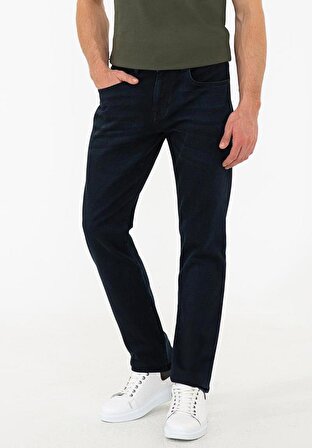 Big Rodoc Denim Regular Fİt Likralı Erkek Petek Desen Kot Pantolon-5340