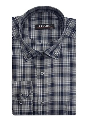 Lugon Klasik Uzun Kol Erkek Gömlek-6509