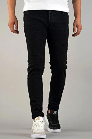 Dennys Denim Slim Fit Füme Erkek Pantolon-6543