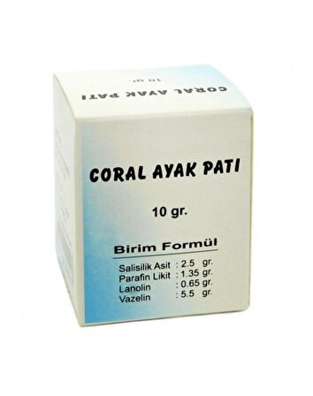 Coral Nasır için Pat 10 gr