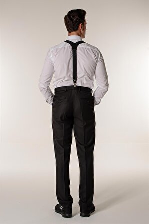 Siyah Klasik Erkek Pantolon