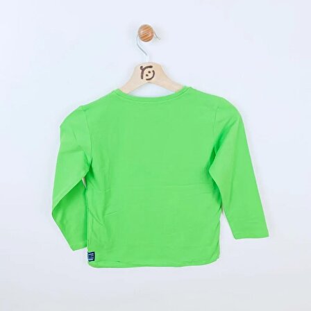 Erkek Çocuk Sweat-Shirt Goal Yeşil Uzun Kol 