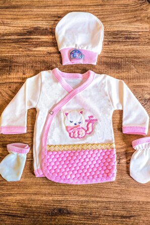 Yeni Doğmuş Bebek Kıyafeti Hastane Çıkışı Bebek Takımı Bebek Battaniye Tulum Zıbın 10 Lu Giyim Seti