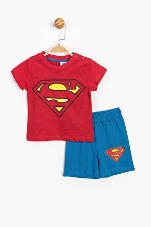 Superman Lisanslı Şortlu Takım 15552 BSM15552-20Y1
