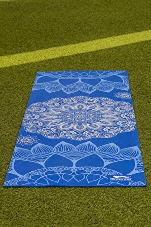 Slazenger Yoga Mat Mavi 173*61 cm - 6 mm