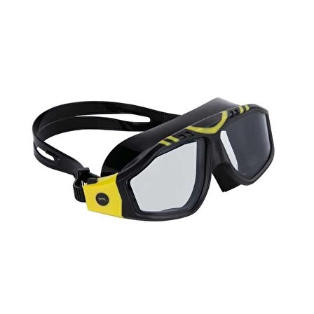 Slazenger GL6 Smoke Blck Blck Yellow Yetişkin Yüzücü Gözlüğü