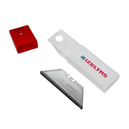 İzeltaş Pro Güvenlikli Trapez Maket Bıçak Yedeği 18 mm (10'lu)