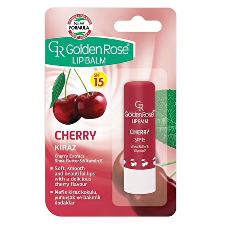 Golden Rose Lip Balm Dudak Kremi Kiraz