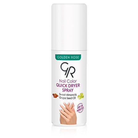 GOLDEN ROSE NAIL COLOR QUICK DRYER SPRAY