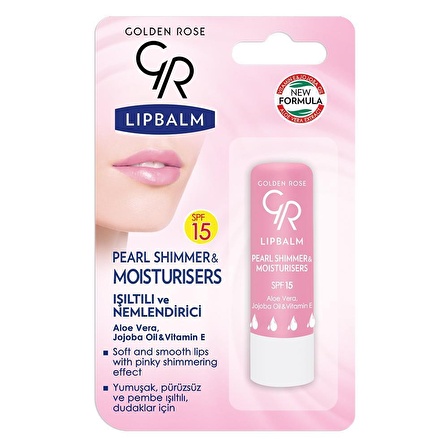 Golden Rose Lip Balm Dudak Kremi Işıltı Ve Nemlendirme