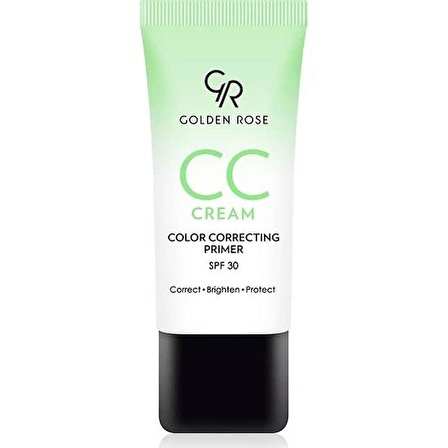 Golden Rose Cc Cream Color Correctıng Prımer Yeşil Kapatıcı Baz 30 Ml