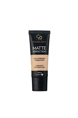 Golden Rose Matte Perfection Full Coverage Foundation Natural 4