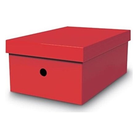 Mas 8226 Rainbow Karton Kutu Büyük Boy Kırmızı