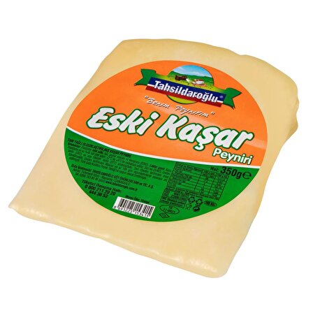 Tahsildaroğlu Eski Kaşar Peyniri 350 (İnek Sütü)
