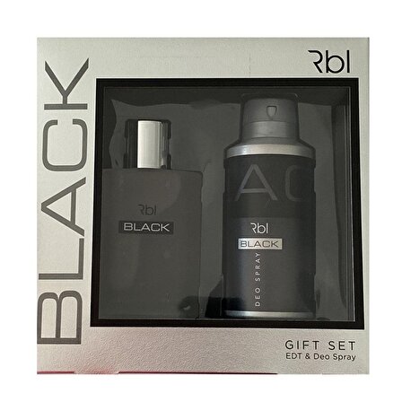 Rebul Black Set Parfüm 100 ml + Deodorant Spray 150 ml