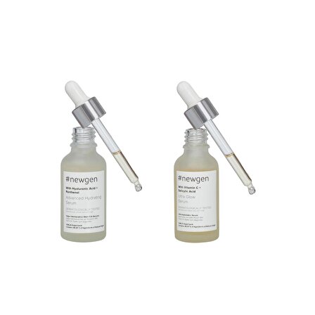 Newgen Advanced Hydrating Serum 30 ML - Newgen Ultra Glow Serum 30 ML