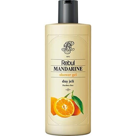 Rebul Mandarine Mandalina Aromalı Ferahlatıcı Tüm Ciltler İçin Duş Jeli 500 ml