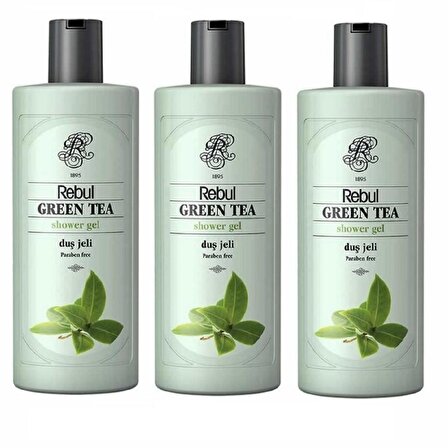 Rebul Green Tea Duş Jeli 500 ml x 3 Adet