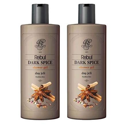 Rebul Dark Spice Duş Jeli 500 ml / 2 Adet