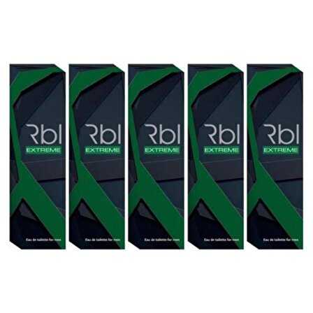 Rebul Extreme Edt 20ml Erkek Parfümü 5'li Set