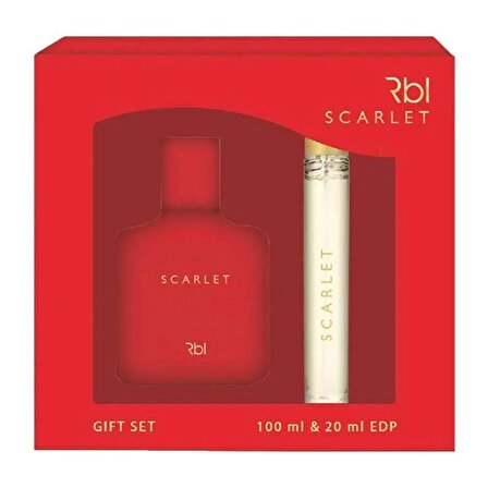 Rebul Scarlet Edp 100 ml + 20 ml Kadın Parfüm