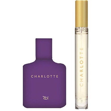 Rebul Charlotte Parfüm 100 ml | Kalem Parfüm 20 ml