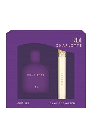 Rebul Charlotte Parfüm 100 ml | Kalem Parfüm 20 ml
