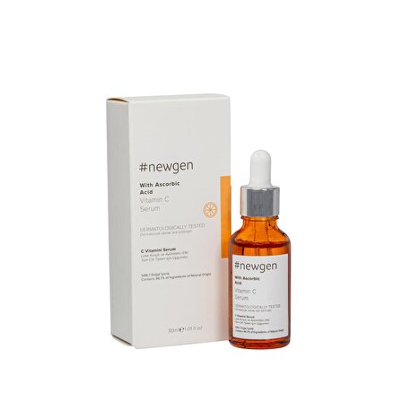 Newgen Vitamin C Serum 30ML-Newgen Advanced Hydrating Serum 30 ML
