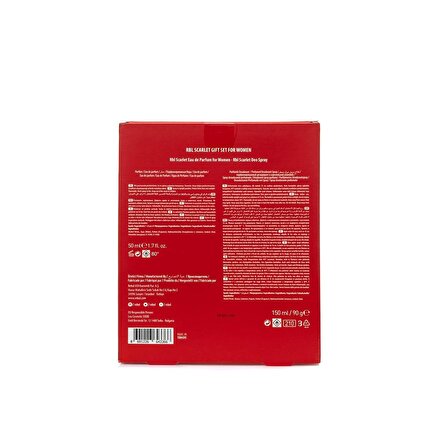 Rebul RBL Scarlet 50 ML Edp + Deodorant 150 ML