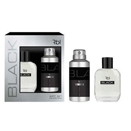 Rebul Black EDT 50 ml + Deodorant Sprey 150 ml Erkek Parfüm Seti