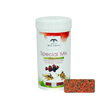 WHITE BALANCE SPECİAL MİX GRANULES BALIK YEMİ 250 ML