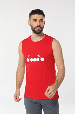 Diadora Therm Erkek Kırmızı Kolsuz T-shirt - 1ATL01-KIRMIZI