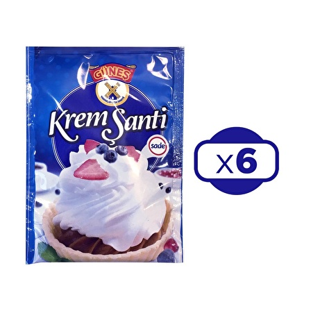 Güneş Krem Şanti Sade 75 gr x 6 Adet