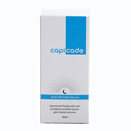 Capicade Anti-Wrinkle Gece Bakım Serumu 30 ml