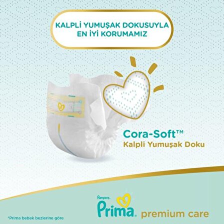 Prima Premium Care 4 Numara Maxi 3x46'lı Bel Bantlı Bez