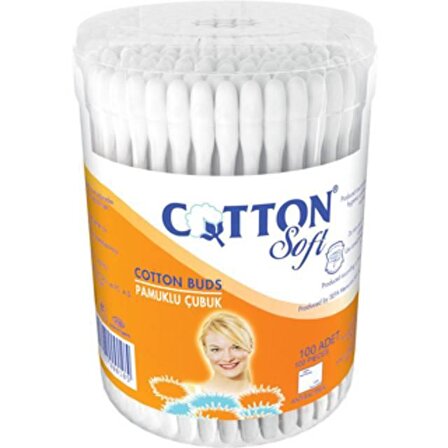 Cotton Soft Kulak Çubuğu 100'lü
