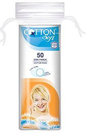 Cotton Soft Disk Pamuk 50'li