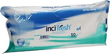 incifresh Inci Fresh Islak Vücut Temizleme Havlusu 50 Pcs