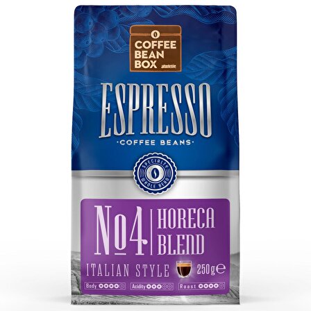  Coffee Bean Box Altıntelve No:4 Horeca Blend Espresso Çekirdek Kahve 250gr