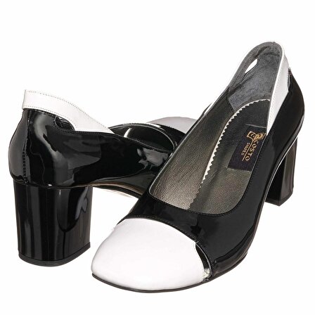 KDR1444 Siyah Rahat Geniş Kalıp Üst Kalite Kadın Ayakkabı