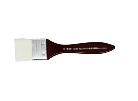 Rich Fırça Bordo Saplı Beyaz Sentetik Zemin 3500 Seri No:1,5