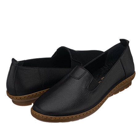 PR 4411 Siyah deri  gündelik büyük numara ayakkabı  rahat geniş kalıp iç dış üst kalite deri yeni sezon
