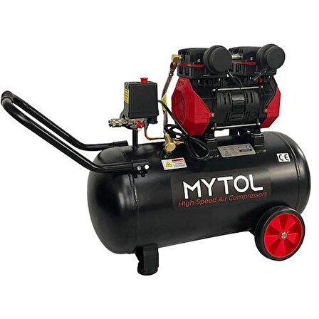 Mytol MYK0501 50 Litre 1.5Hp Yüksek Hızlı Sessiz Kompresör