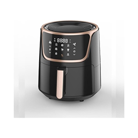 Upany XXL 6.5 lt Yağsız Airfryer Siyah