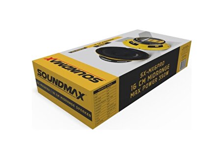 SOUNDMAX SX-MX6PRO 16CM MİDRANGE