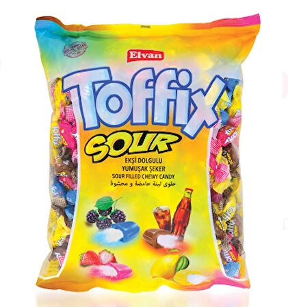 Toffix Sour Mix Şeker 300 Gr. (1 Paket)