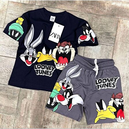Looney Tunes Baskılı ErkekÇocuk Takım